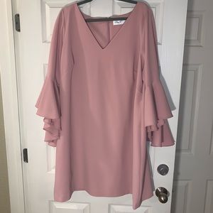 Blush Knee Length Eliza J Dress from Dillard’s